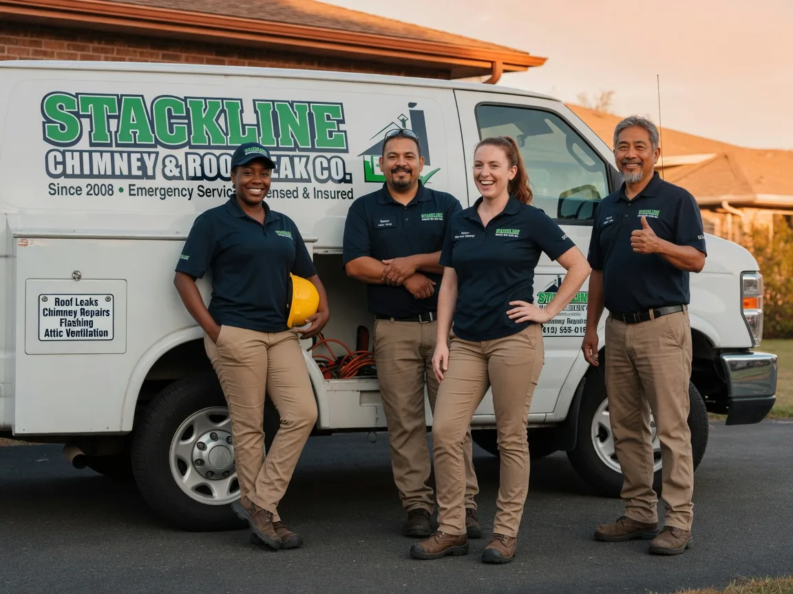 Chimney flashing repair company in Palermo, CA